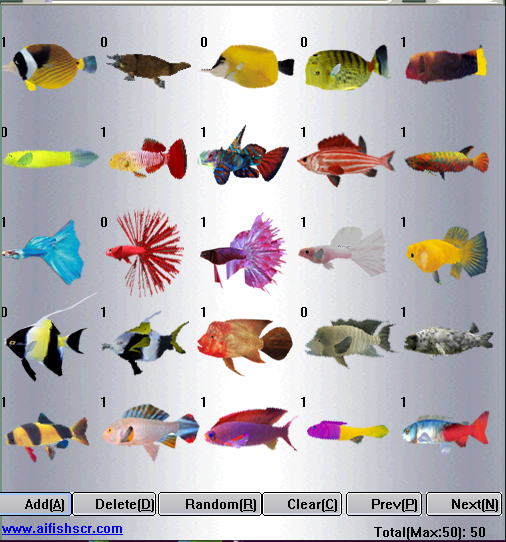 Delete fish
